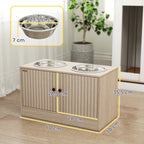 Miski metalowe - mebel