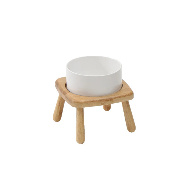 Miski ceramiczne z podstawka