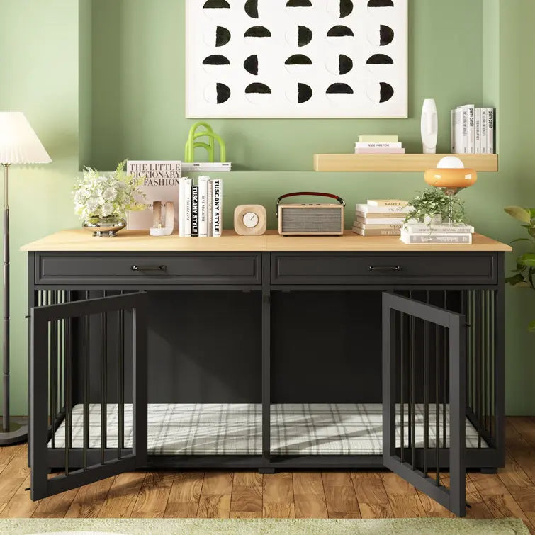 Nowoczesna klatka kennelowa dla psa – stylowy mebel do domu