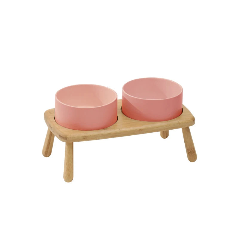 Miski ceramiczne z podstawka