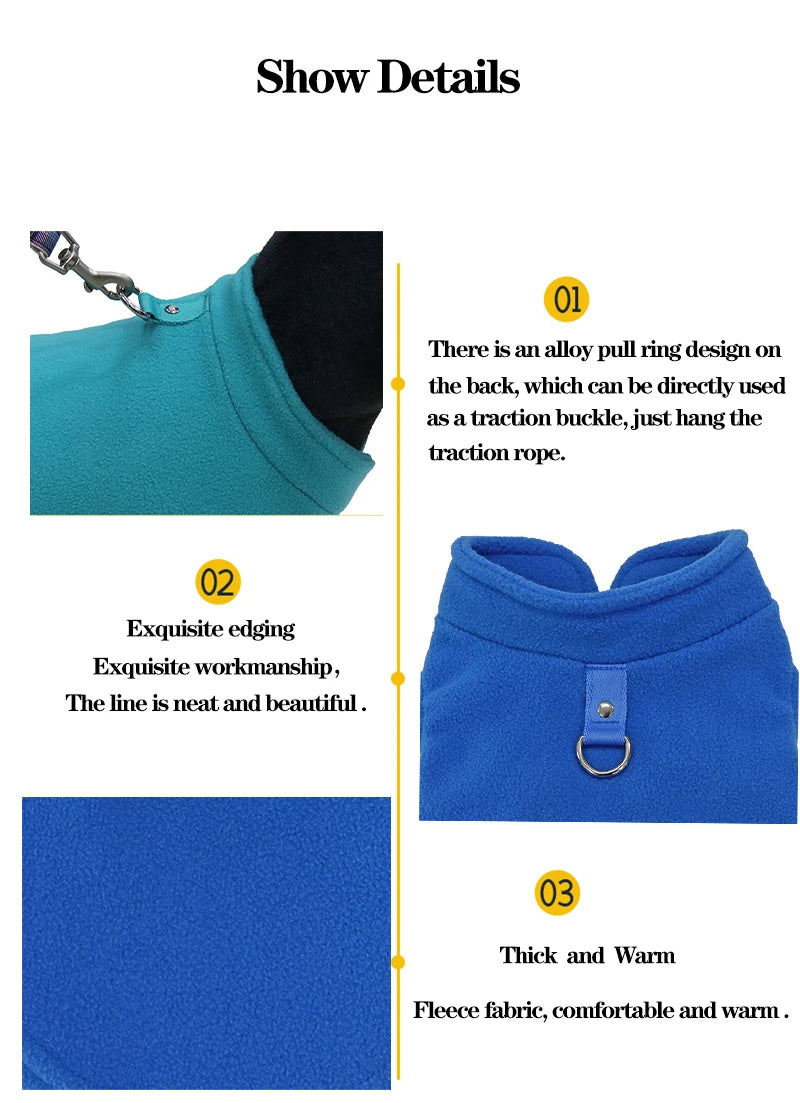 Polarowa Kamizelka Zimowa