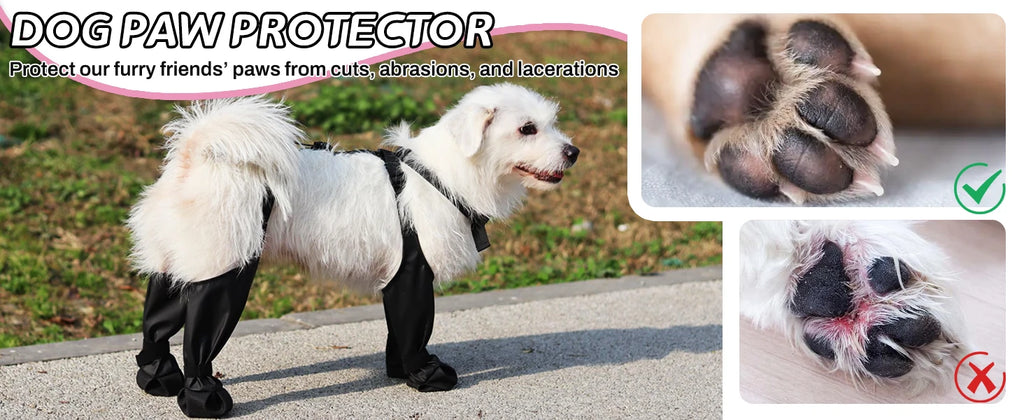 Wodoodporne ochraniacze na łapy