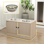 Miski metalowe - mebel