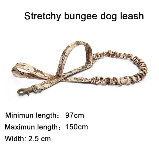 Tactical Dog Collar Set Adjustable Nylon Military Dog Collar Leash For Training Medium Large Dogs German Shepherd Pet Products