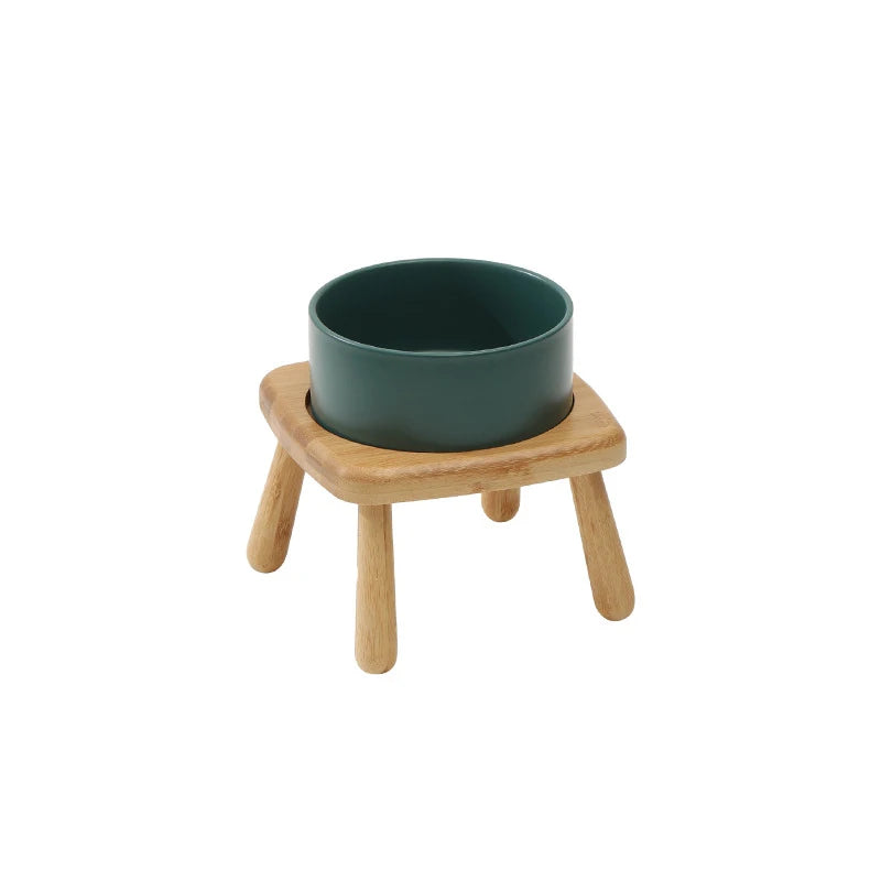Miski ceramiczne z podstawka