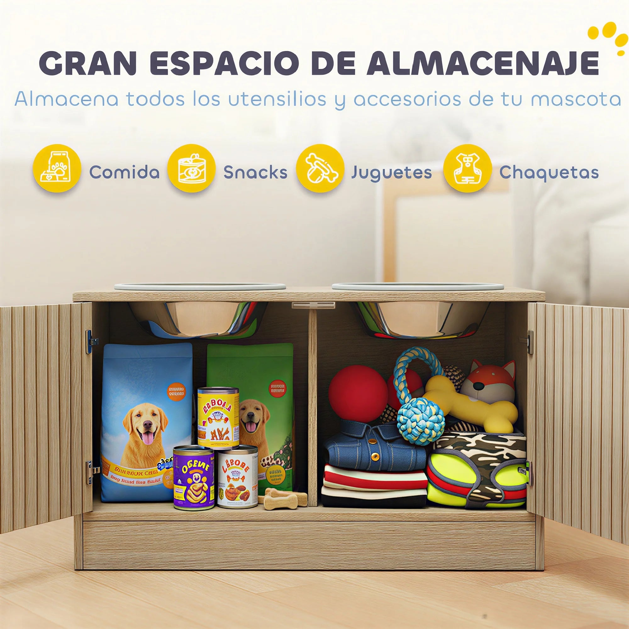 Miski metalowe - mebel