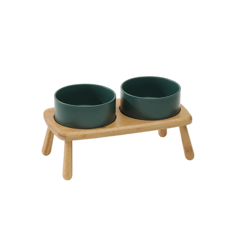 Miski ceramiczne z podstawka