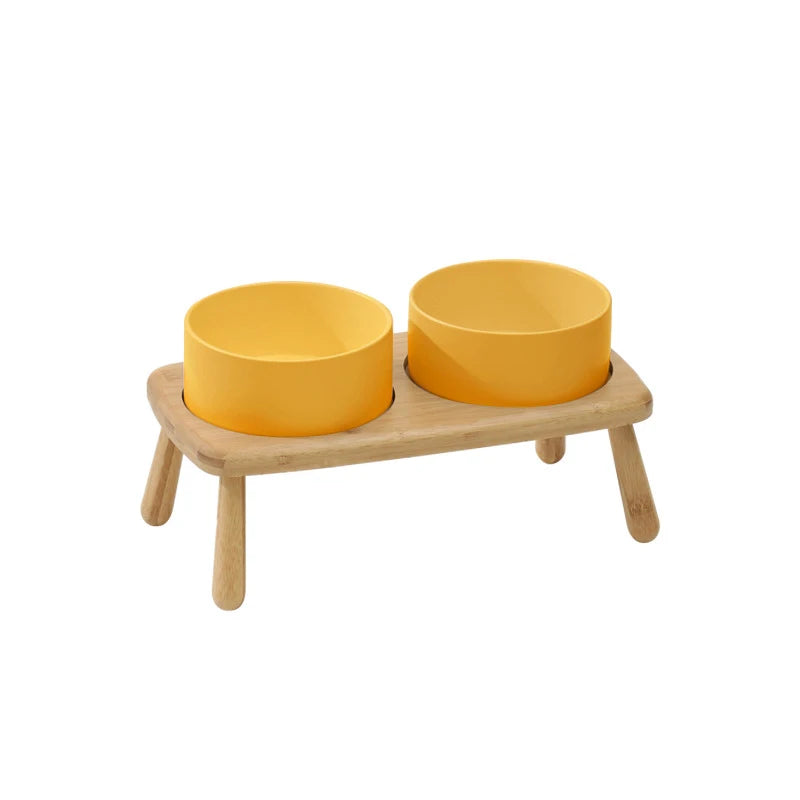 Miski ceramiczne z podstawka