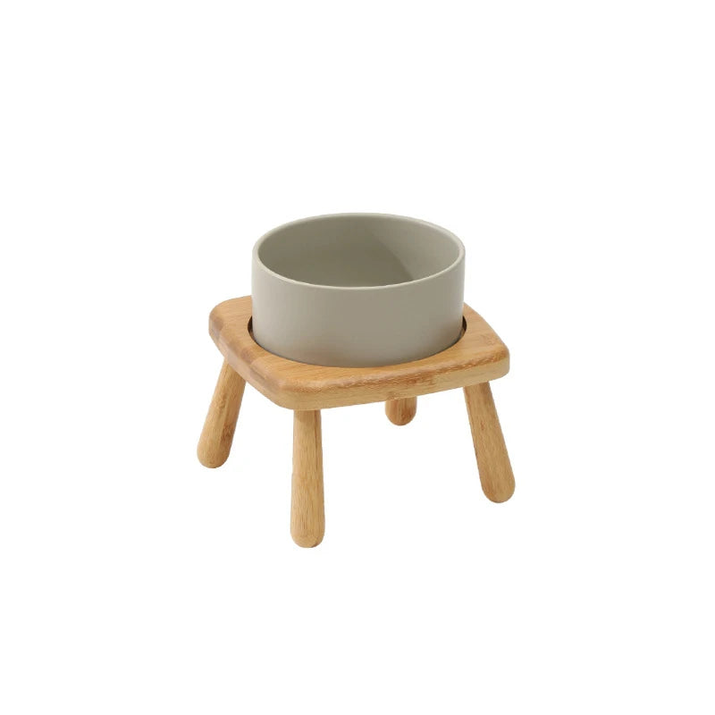 Miski ceramiczne z podstawka