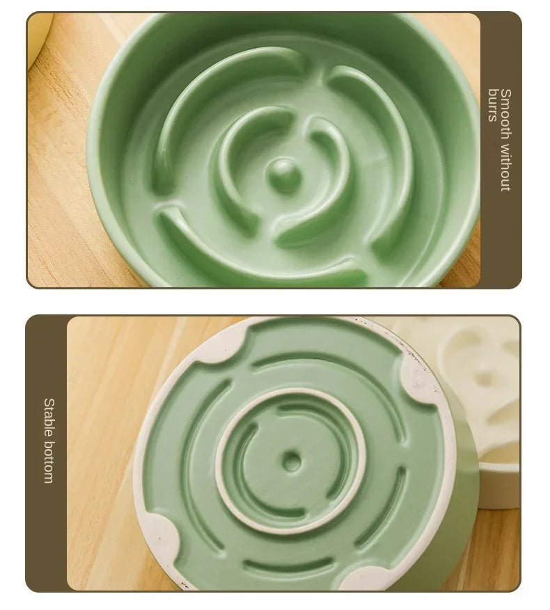 Miski Ceramiczne Spowalniające Jedzenie