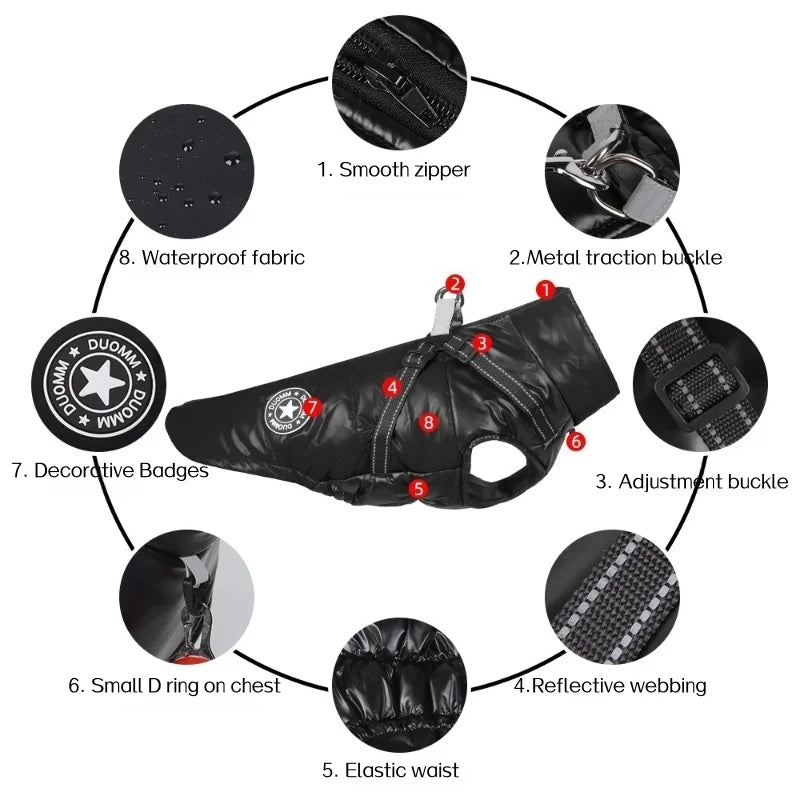 Glossy Cotton Coat – Ocieplana Kurtka